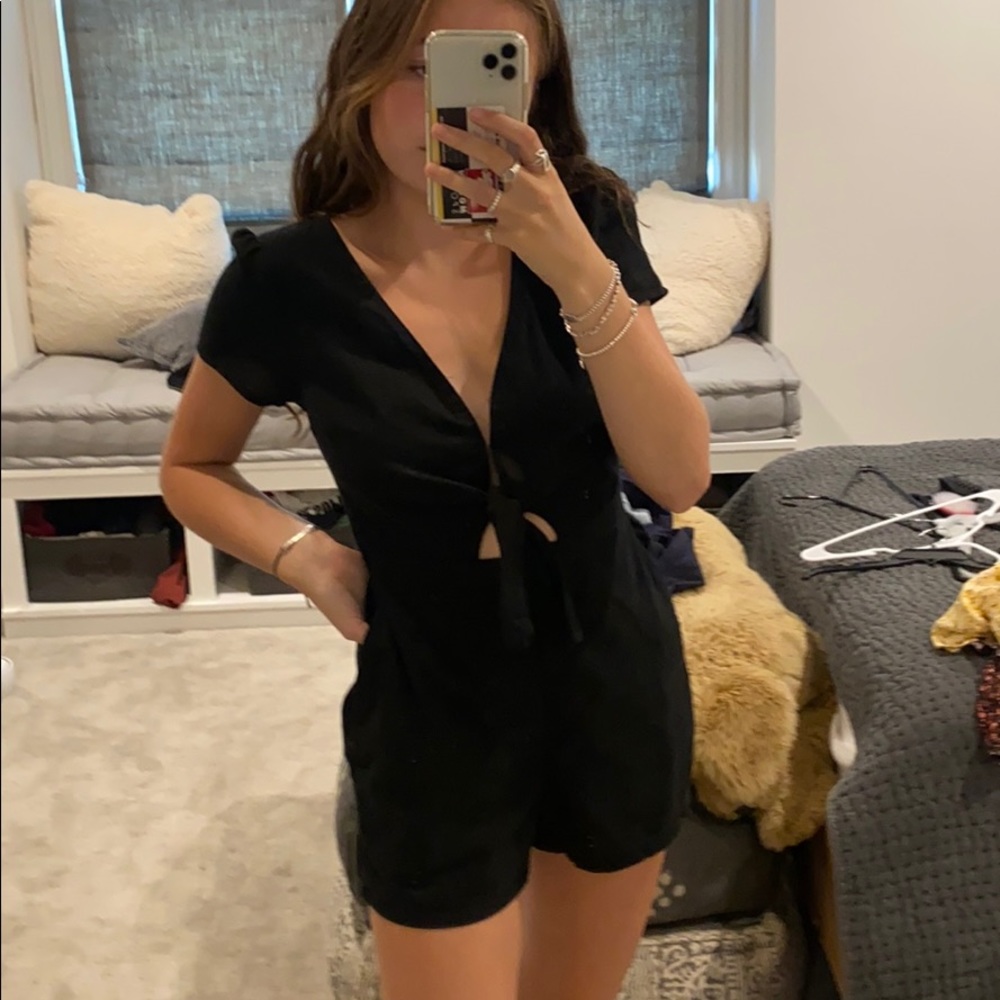 Abercrombie & Fitch black romper